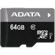 ADATA 64GB MicroSDXC Premier CL10 + adapter